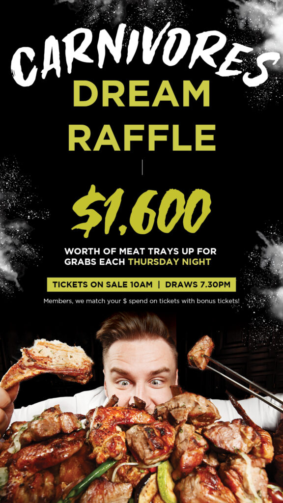 Carnivores Dream Raffle