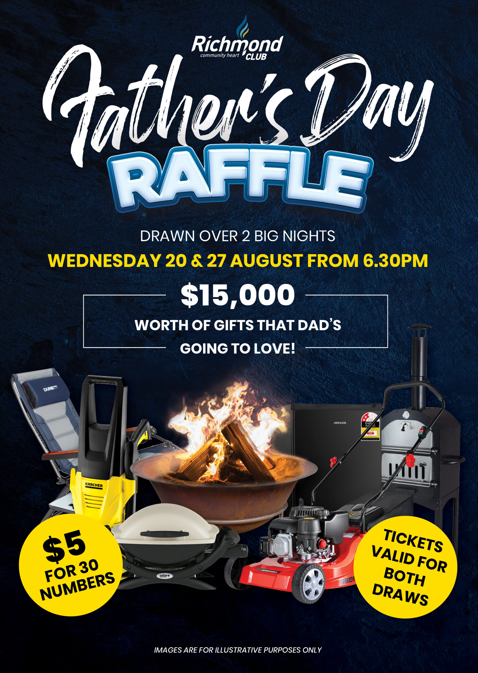 Father’s Day Raffle – Night 2
