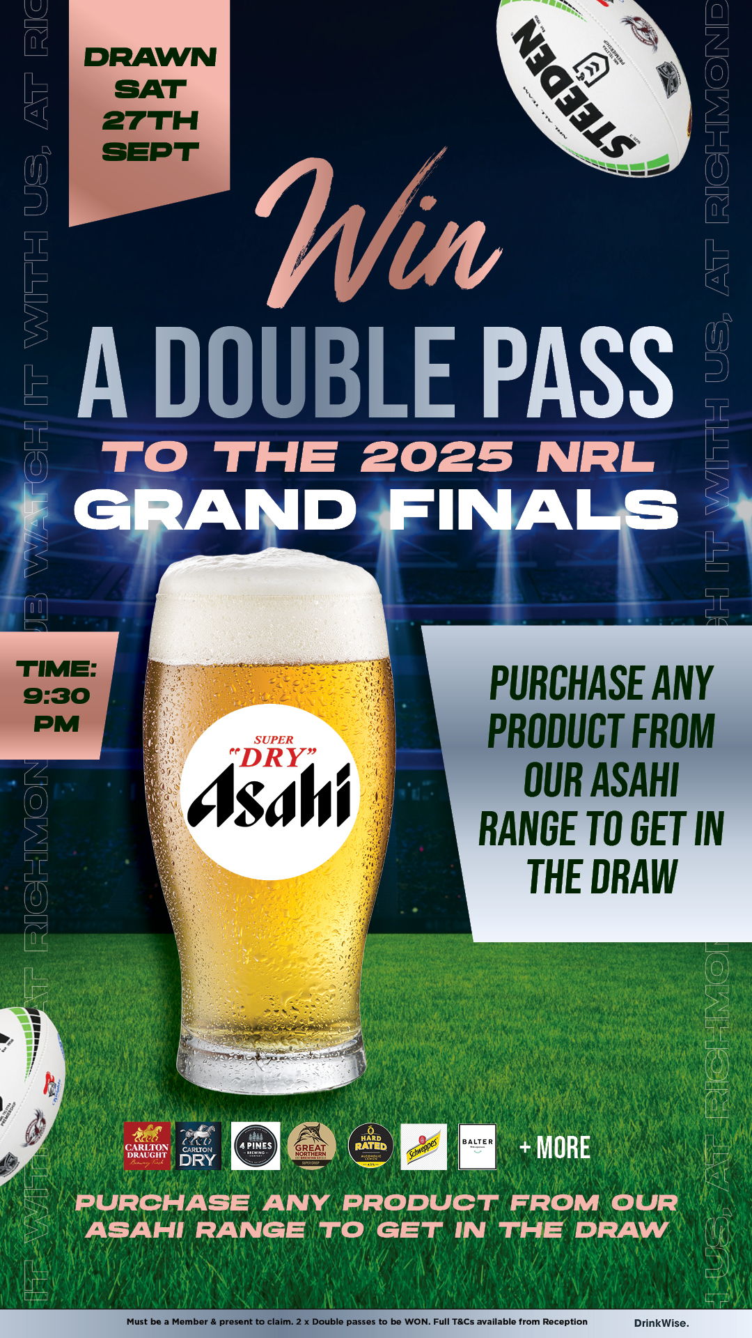 WIN a Double Pass to the 2025 NRL Grand Finals