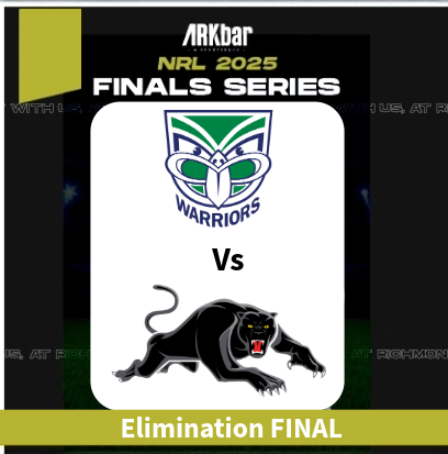 Warriors Vs Panthers - Richmond Club
