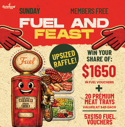 FUEL & FEAST UPSIZED RAFFLE
