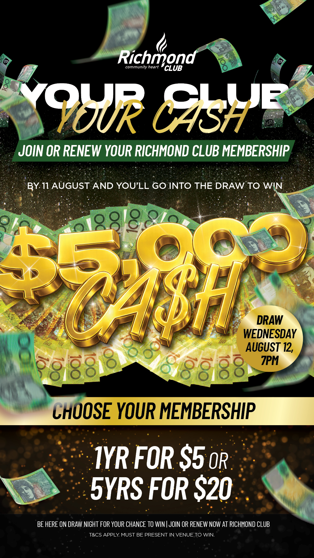 Your Club Your Cash