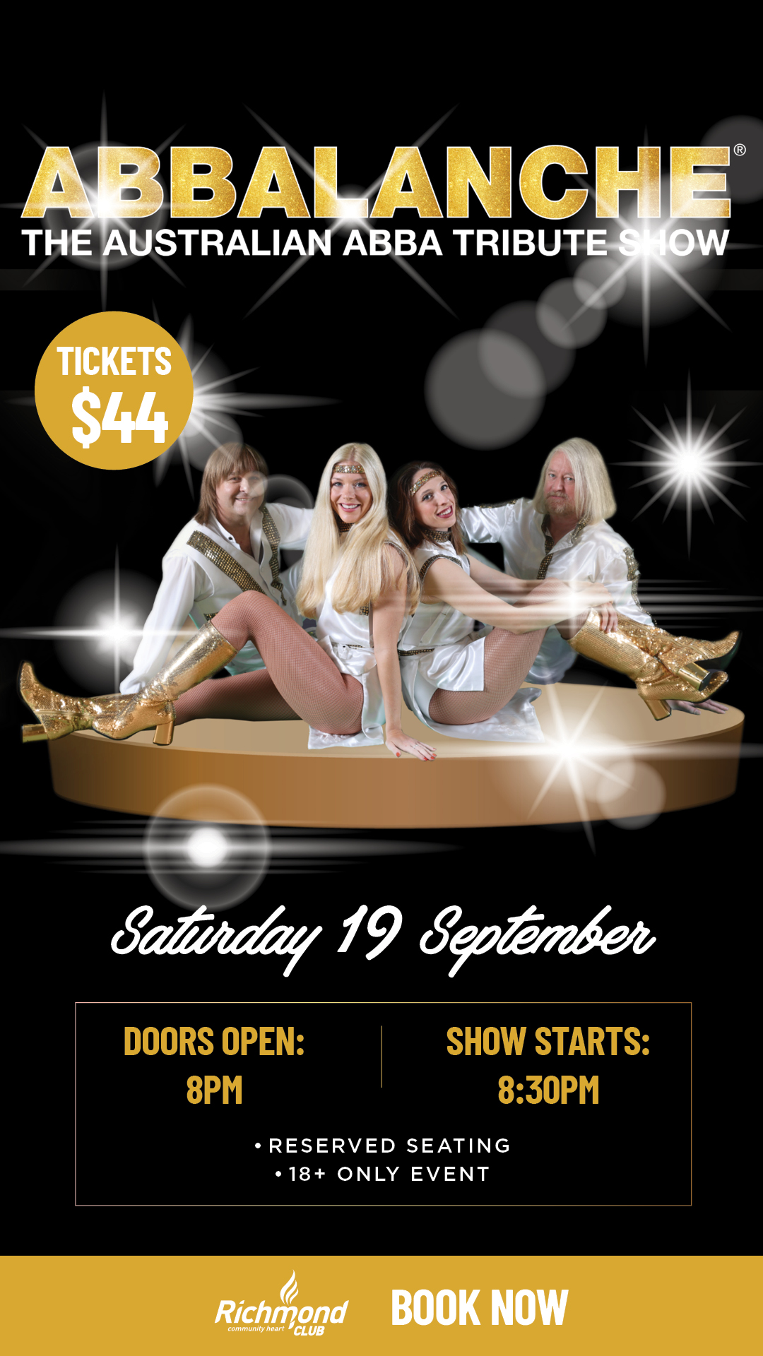 ABBALANCHE – The Australian ABBA Tribute Show